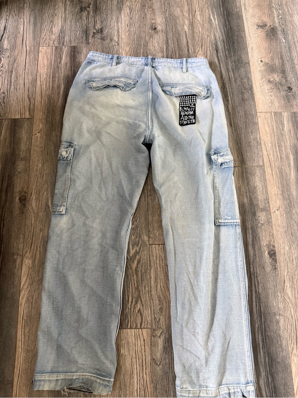 Light Blue ksubi Cargo Jeans